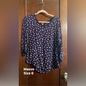 Anthropologie Swallow Top